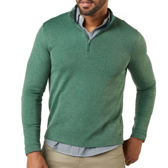 RHONE Other - Rhone Commuter 1/4 Zip Pullover Trekking Green Loden Frost Men's NWT